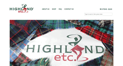 Desktop Screenshot of highlandetc.co.nz